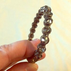 Magnetic crystal bracelet